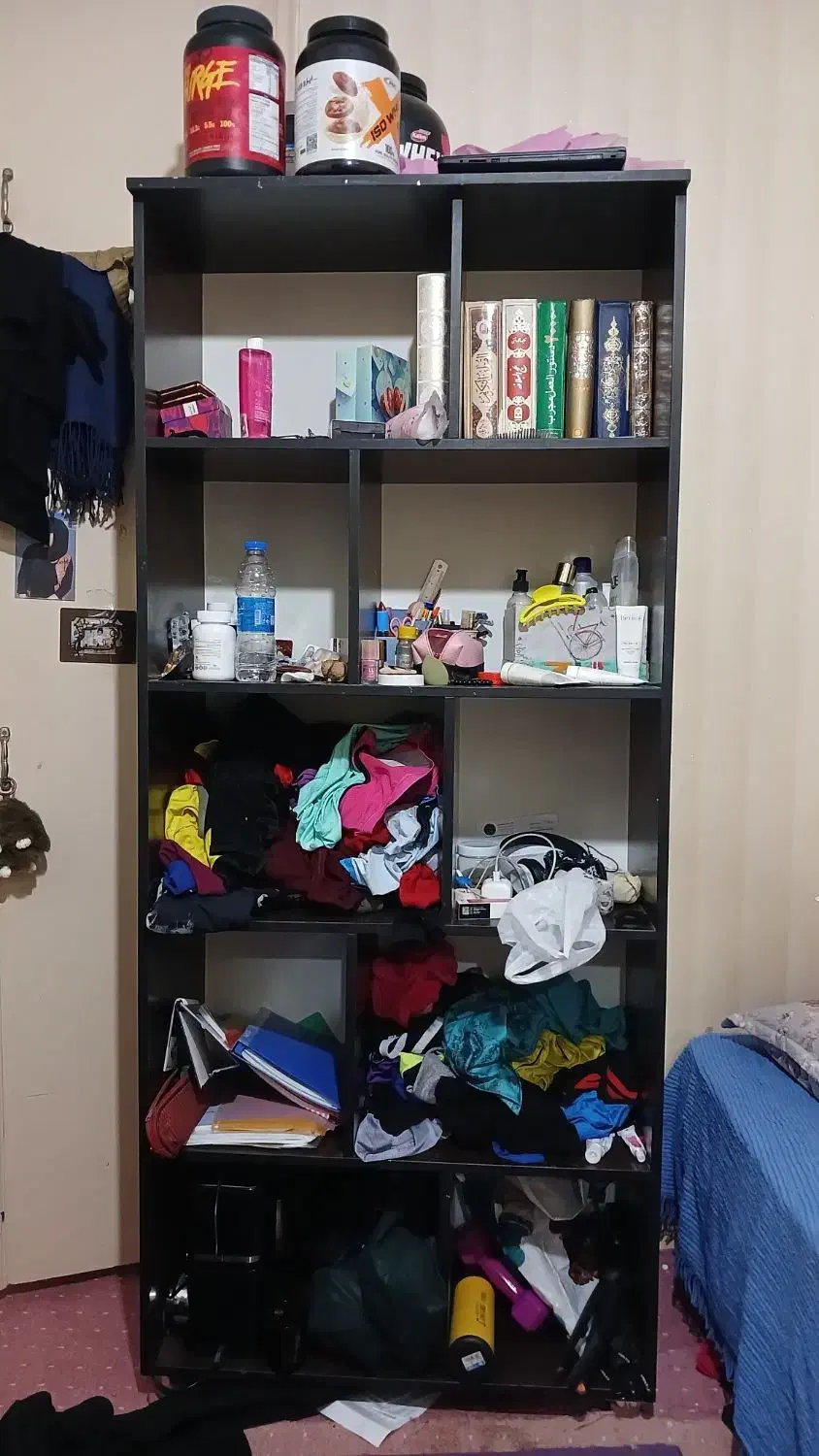 کتابخانه درجه یک|کتابخانه، شلف، قفسه‌های دیواری|مشهد, چهارچشمه|دیوار