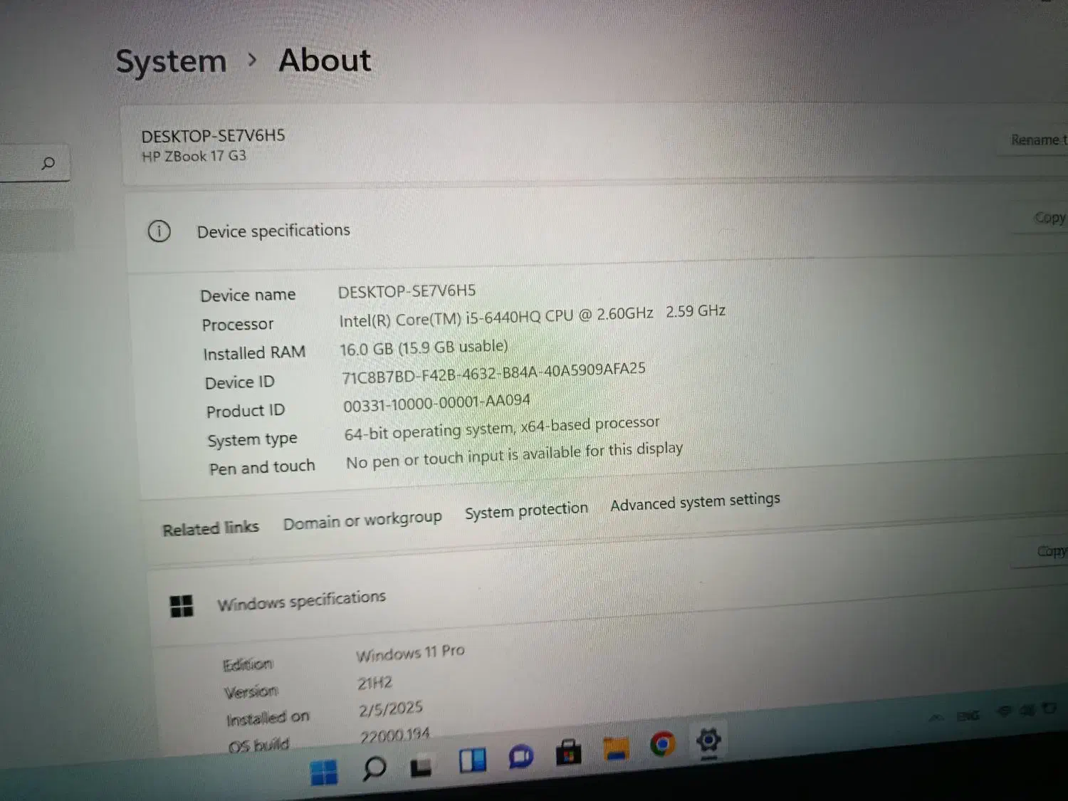 لپ تاپ HP ZBook 17 G4 i5|رایانه همراه|اردبیل, |دیوار