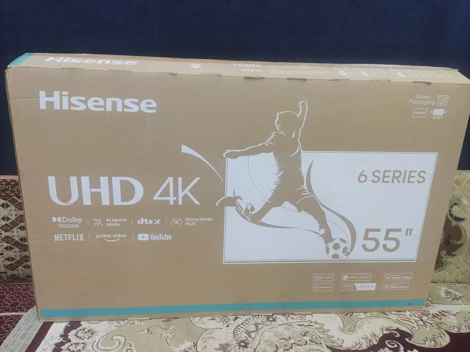 کارتن تلوزیون Hisense|تلویزیون و پروژکتور|بهبهان, |دیوار