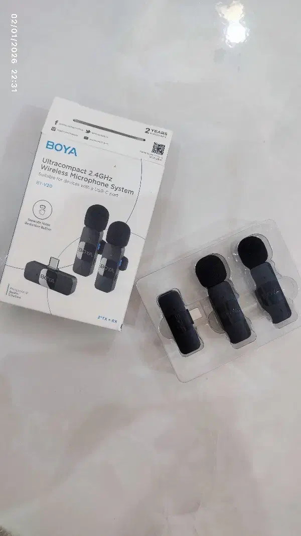 میکروفون بویا v20|صوتی و تصویری|دوگنبدان, |دیوار