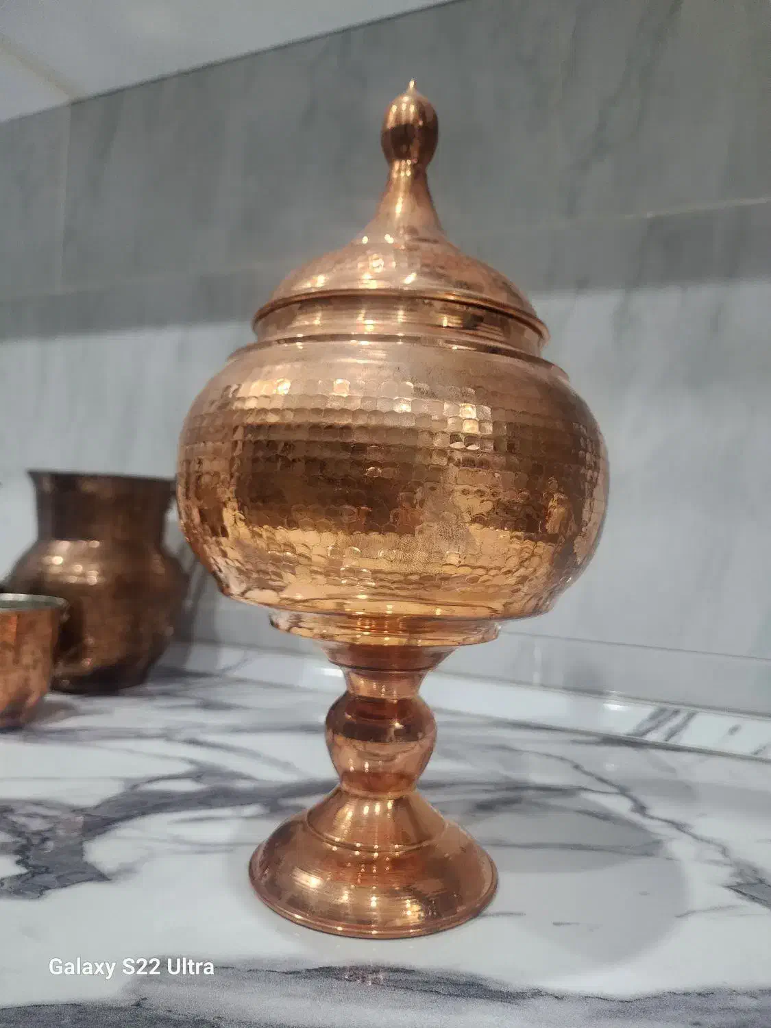 ظروف مسی|ظروف پخت‌وپز|پرند, فاز ۴|دیوار