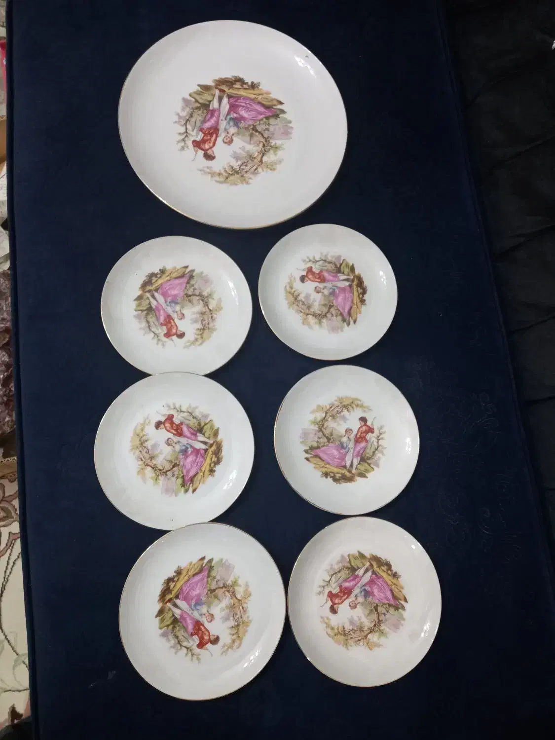 خیار خوری  لیلی و مجنون قدیم ۱۰۰ ساله|کلکسیون اشیاء عتیقه|تهران, کرمان|دیوار