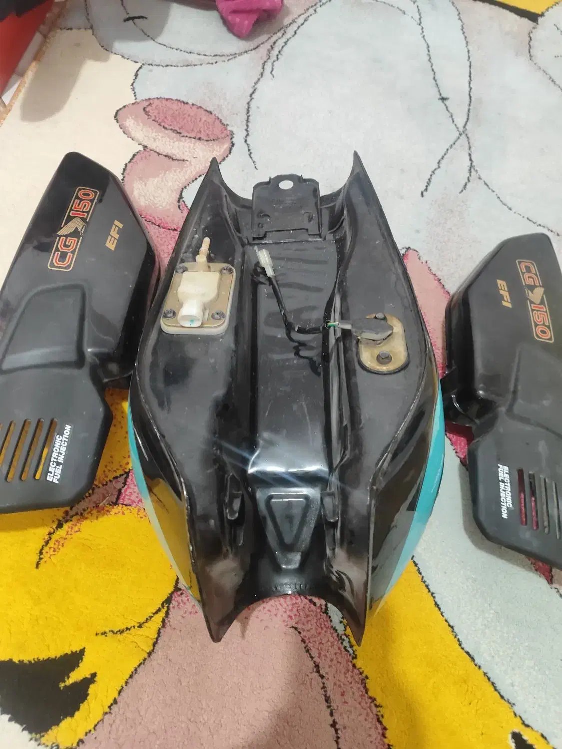 باک موتور همراه با پمپ بنزین|قطعات یدکی و لوازم جانبی|باغ ملک, |دیوار