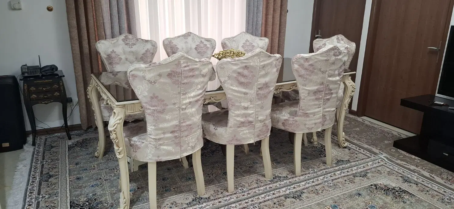 میز ناهارخوری و صندلی ۸ نفره|میز و صندلی غذاخوری|تهران, بهار|دیوار