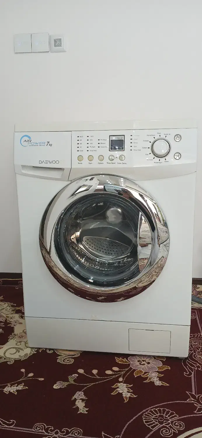 لباسشویی دوو ۷ کیلو اصل کره|ماشین لباسشویی و خشککن لباس|قم, بنیاد|دیوار