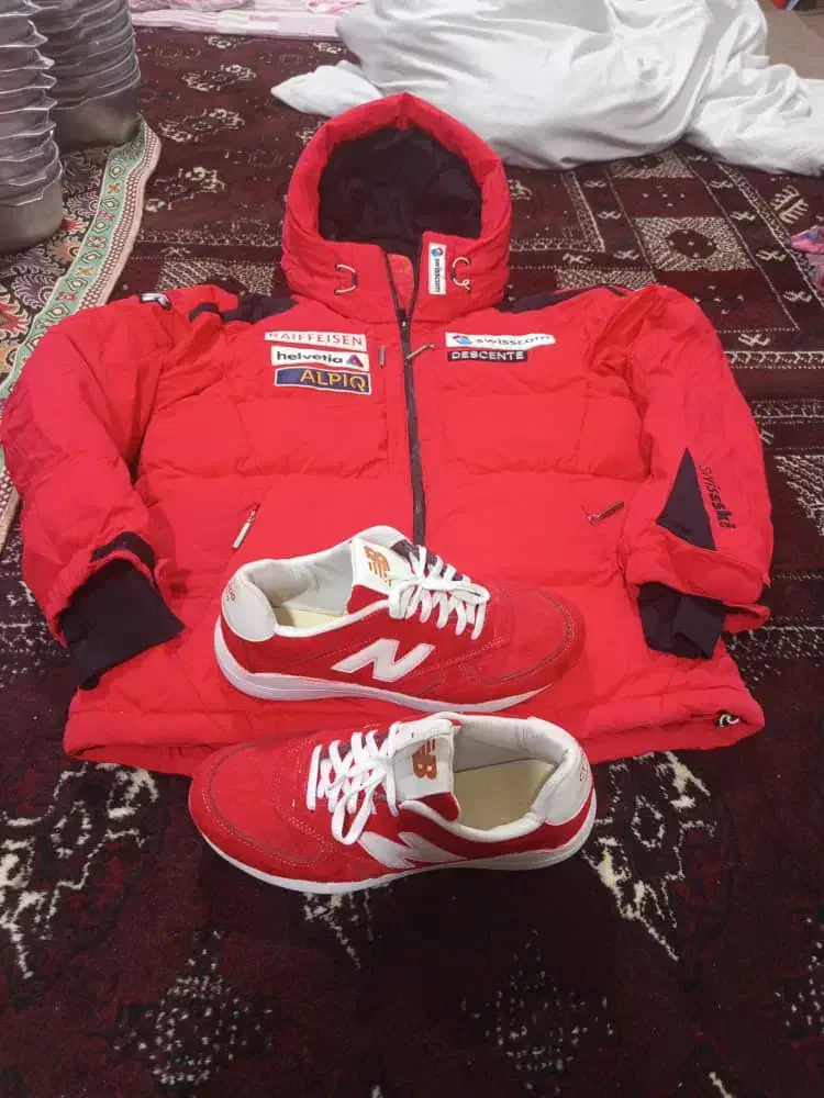 کاپشن پرسنگین اردک استوک اصل کانادایی وکفش قرمز|لباس|بندر ترکمن, |دیوار