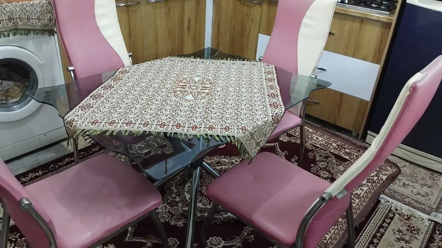 میزغذاخوری۴ نفره سالم|میز و صندلی غذاخوری|دورود, |دیوار