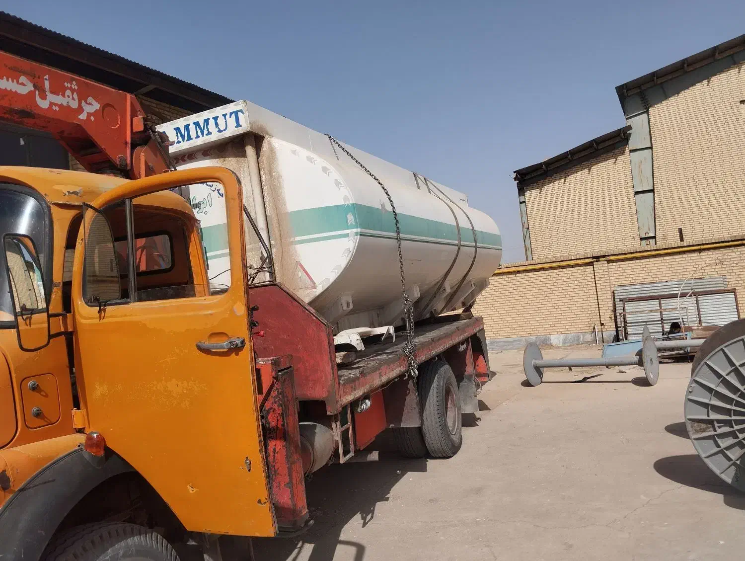 جرثقیل 5تن جا به جایی|خدمات حمل و نقل|کاشان, شهدا|دیوار