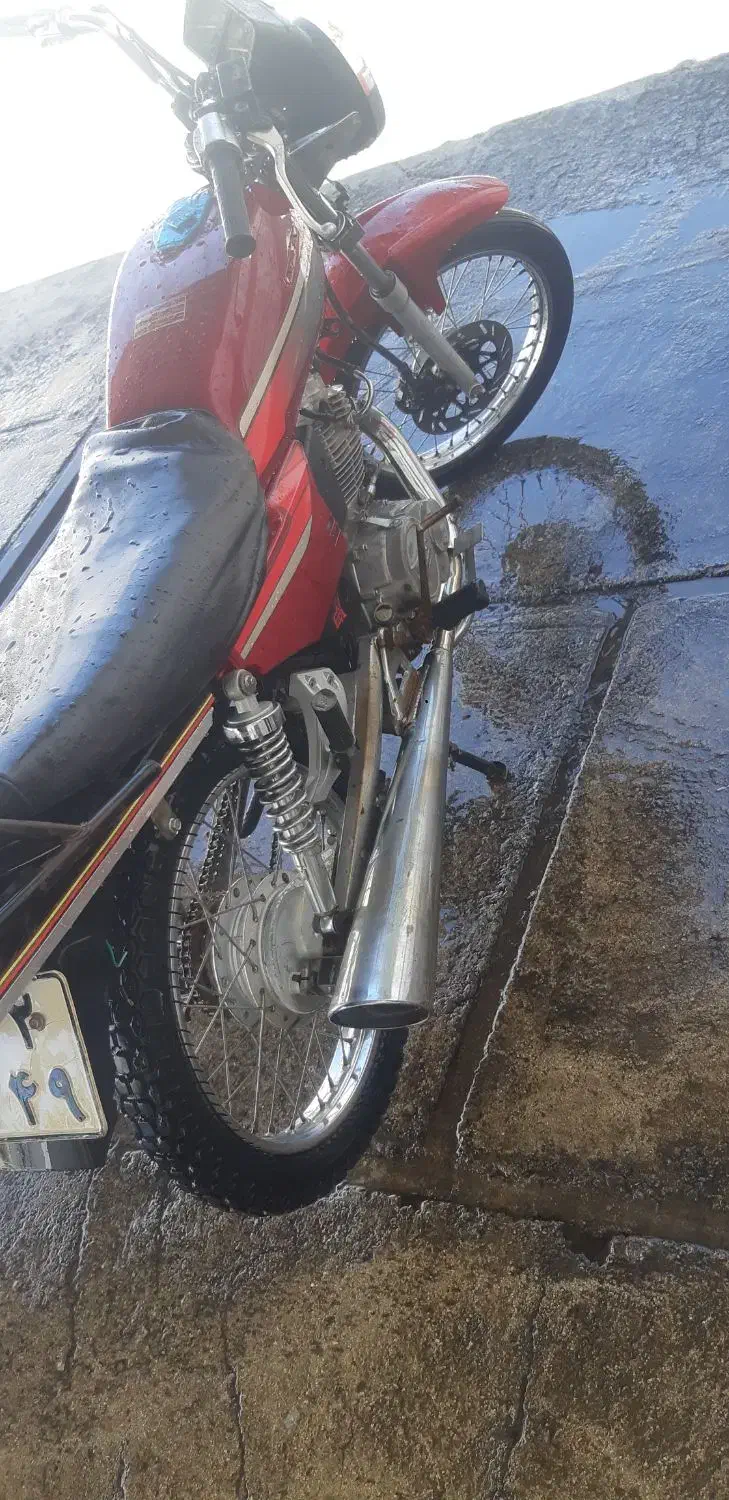 موتور سی جی اصل ژاپن وهندا ۱۲۵ مزایده|موتورسیکلت|ملایر, |دیوار