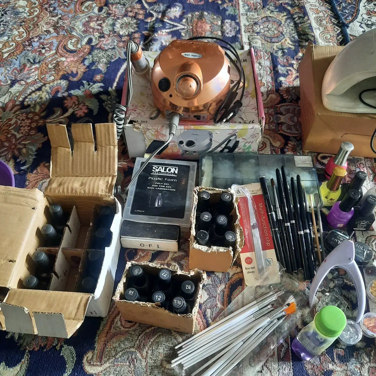 وسایل کاشت ناخن|آرایشی، بهداشتی، درمانی|خرم‌آباد, |دیوار