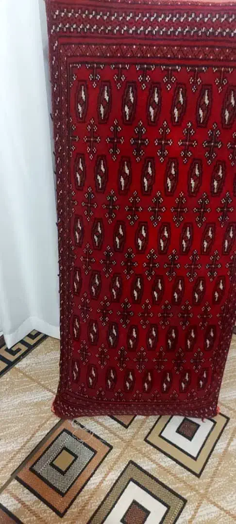 پشتی دستباف ترکمن|پشتی|پاکدشت, پاکدشت (مامازند)|دیوار