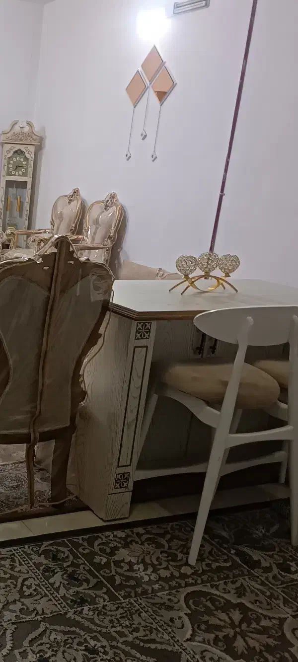 جزیره به همراه صندلی|میز و صندلی غذاخوری|چناران, |دیوار