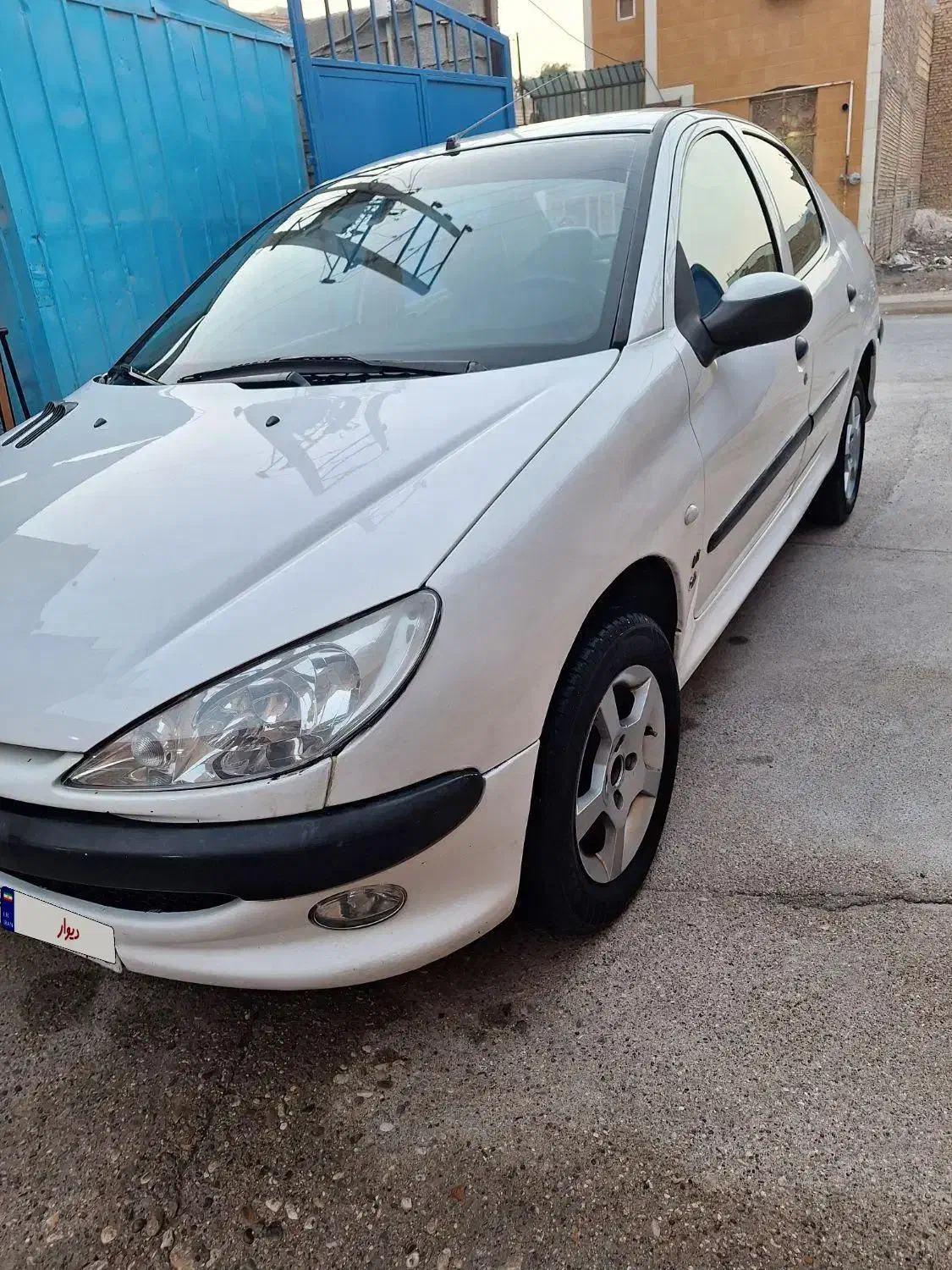 206 Sd بدون رنگ|خودرو سواری و وانت|خرمشهر, |دیوار