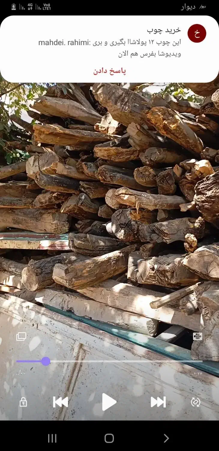 فروش چوب خشک|مصالح و تجهیزات ساختمان|پاوه, |دیوار