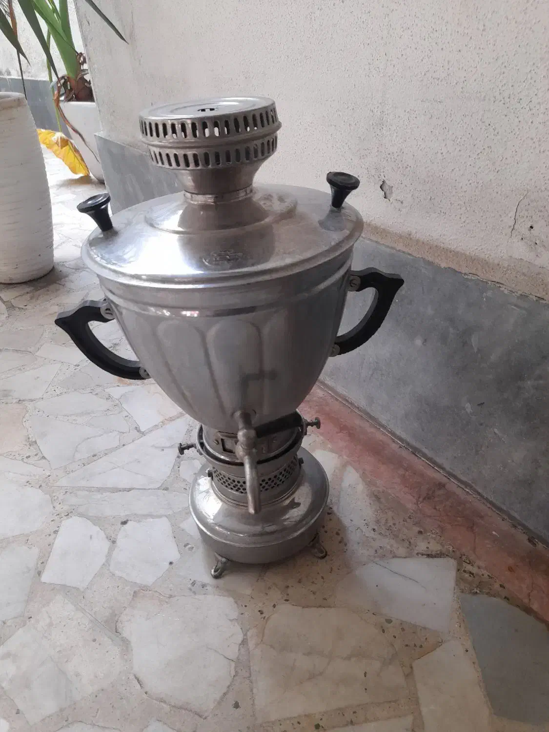 سماور نفتی نو کار نکرده|سماور، چای‌ساز، قهوه‌ساز|رشت, خمیران زاهدان|دیوار