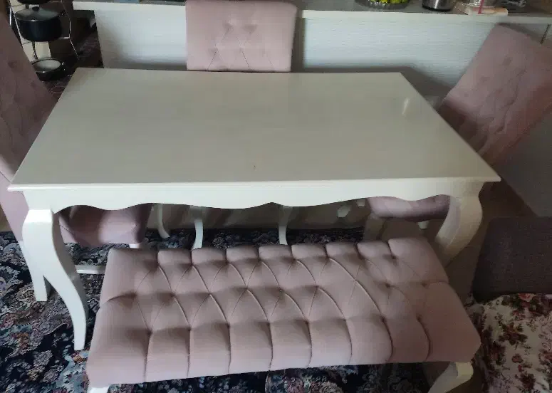 میز غذاخوری 6نفره|میز و صندلی غذاخوری|گرگان, |دیوار