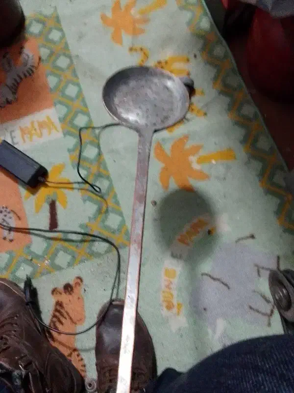 کفگیر قدیمی|کلکسیون اشیاء عتیقه|نوشهر, |دیوار