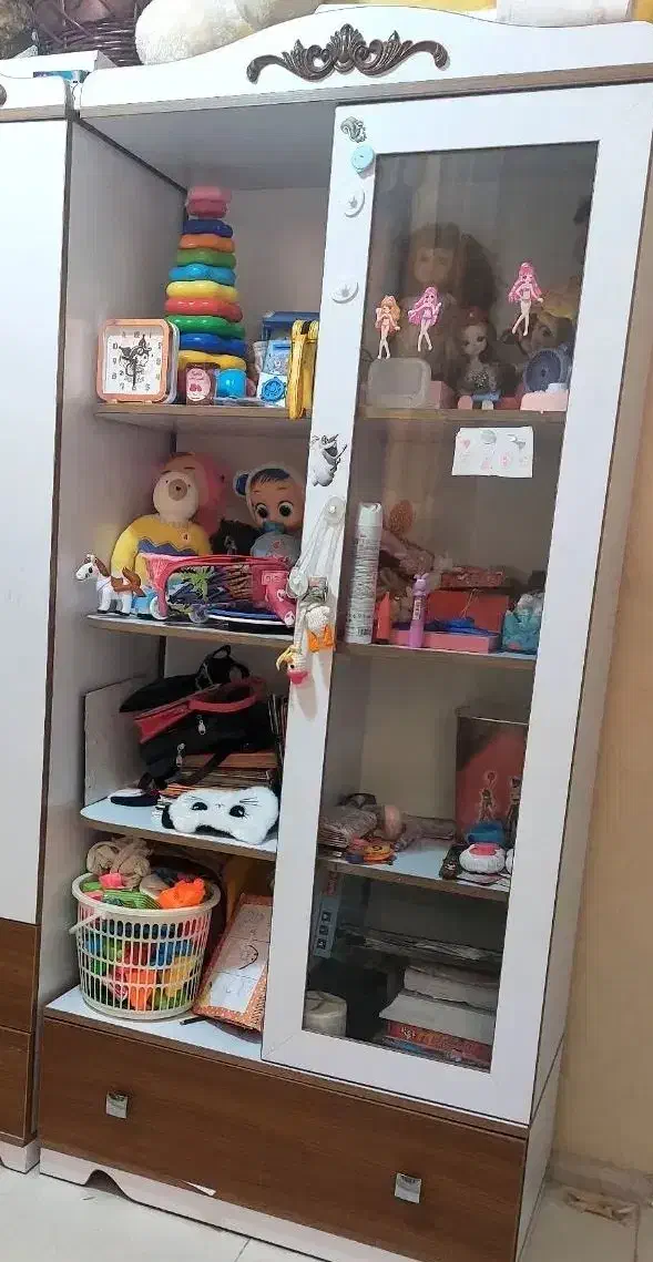 کمد کودک|جاکفشی، کمد، دراور|محمدیه-قزوین, |دیوار