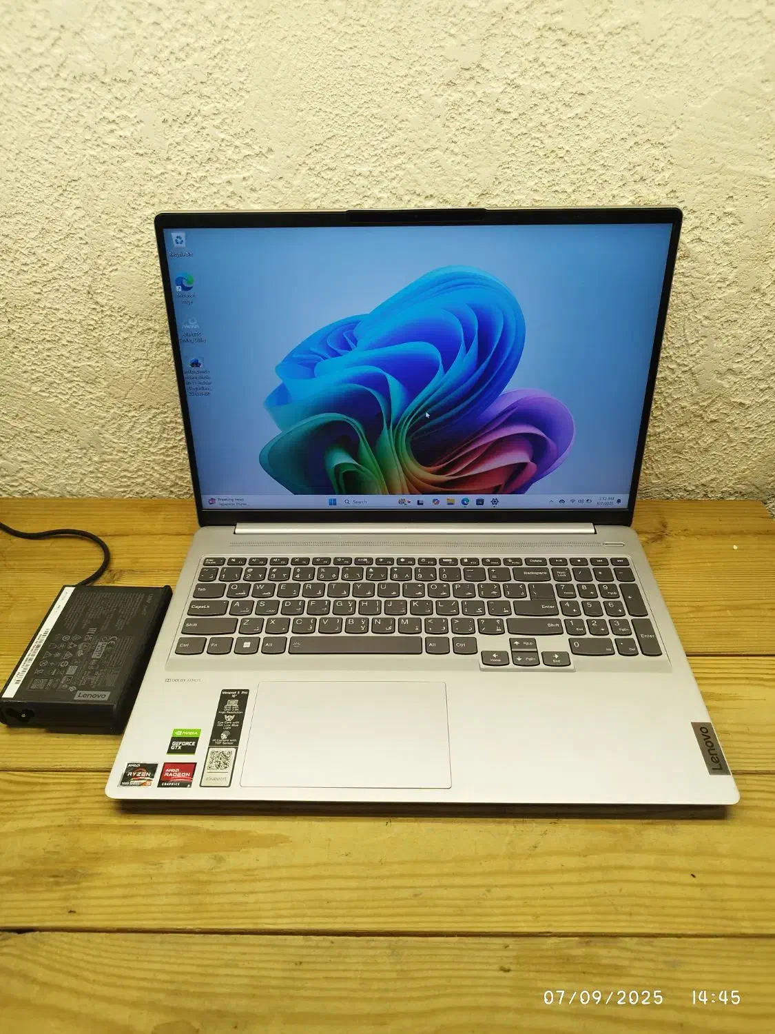 لپتاپ Lenovo ideapad 5 pro R5 5600h gtx1650|رایانه همراه|تهران, جمهوری|دیوار