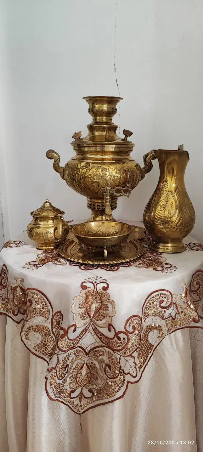 سماور مسی|سماور، چای‌ساز، قهوه‌ساز|شاهدشهر, |دیوار