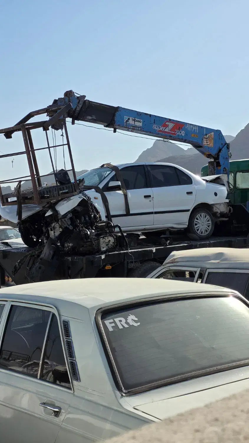 سمند EF7 ۹۲ دوگانه فابریک تصادفی|خودرو سواری و وانت|فولادشهر, سایت صنعتی کاوه|دیوار