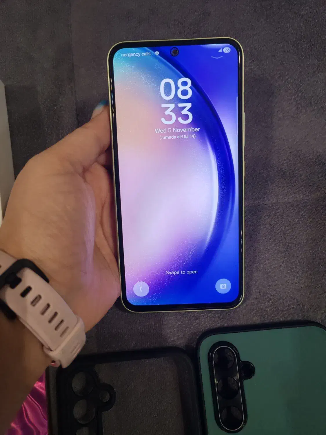 گوشی آ54 رام 8 حافظه A54 RAM 8 256GIG لیمویی|موبایل|تهران, سازمان برنامه جنوبی|دیوار