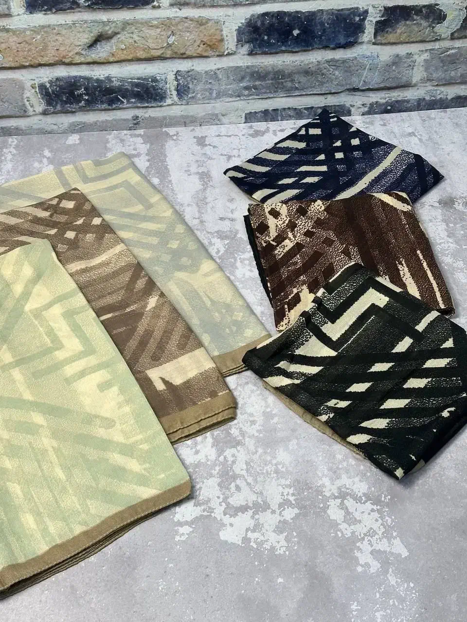 روسری نخی قواره 100 دستدوز|لباس|داران, |دیوار