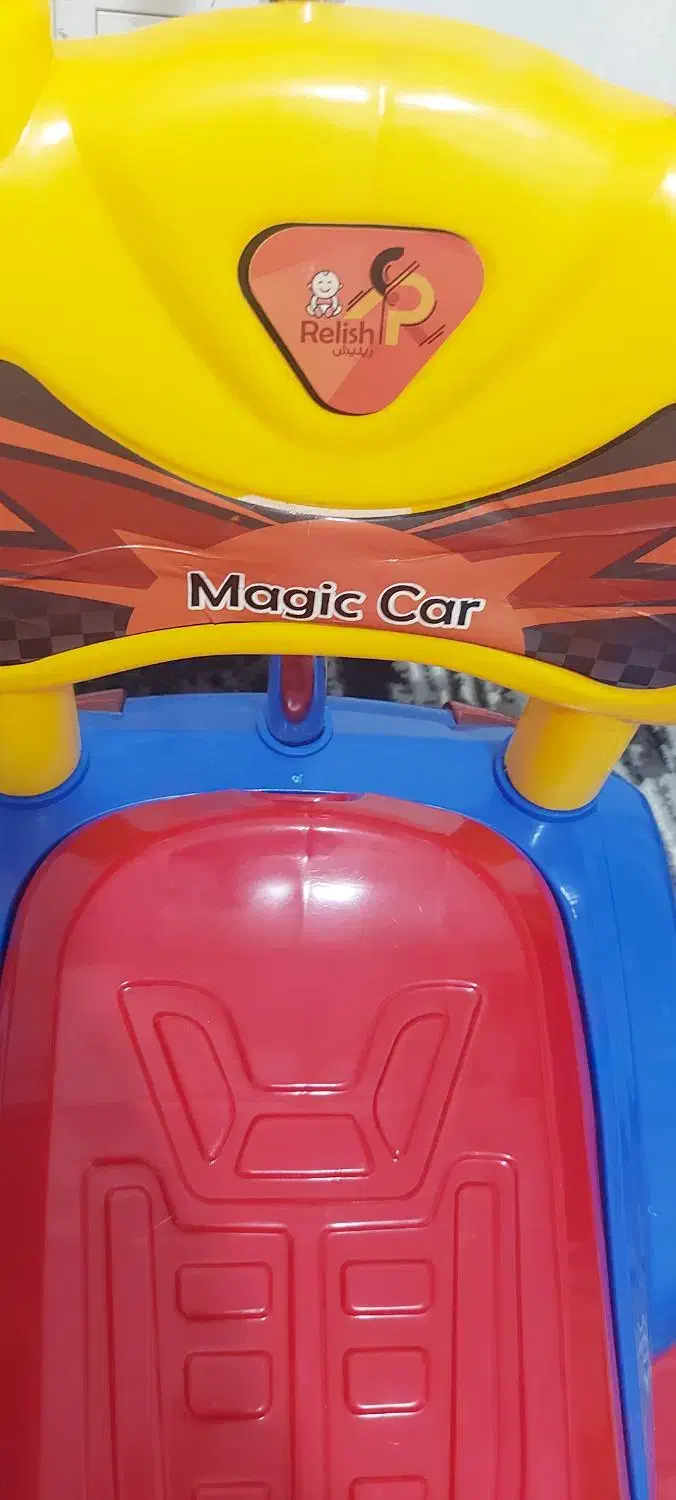 ماشین دسته داره مارک مجیک کار اصلا استفاده نشد|اسباب‌‌بازی|تهران, مسعودیه|دیوار