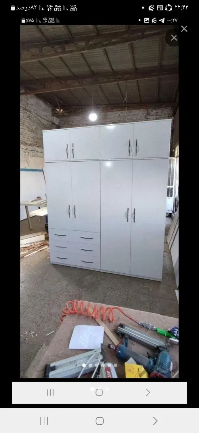 کمد دیواری آماده|جاکفشی، کمد، دراور|خرمدره, |دیوار