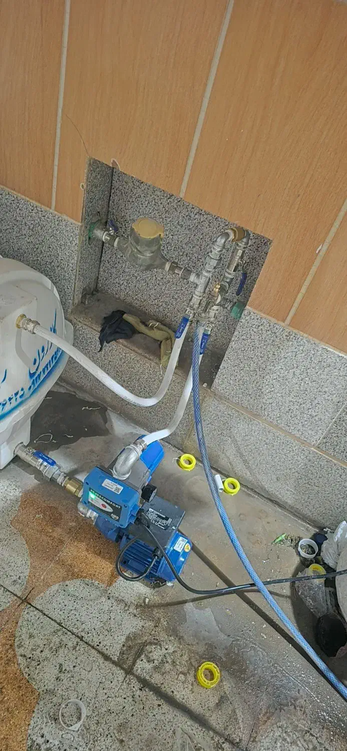 نصب پمپ و مخزن / تعمیرات / نصب شیرآلات سریع|مصالح و تجهیزات ساختمان|کازرون, |دیوار