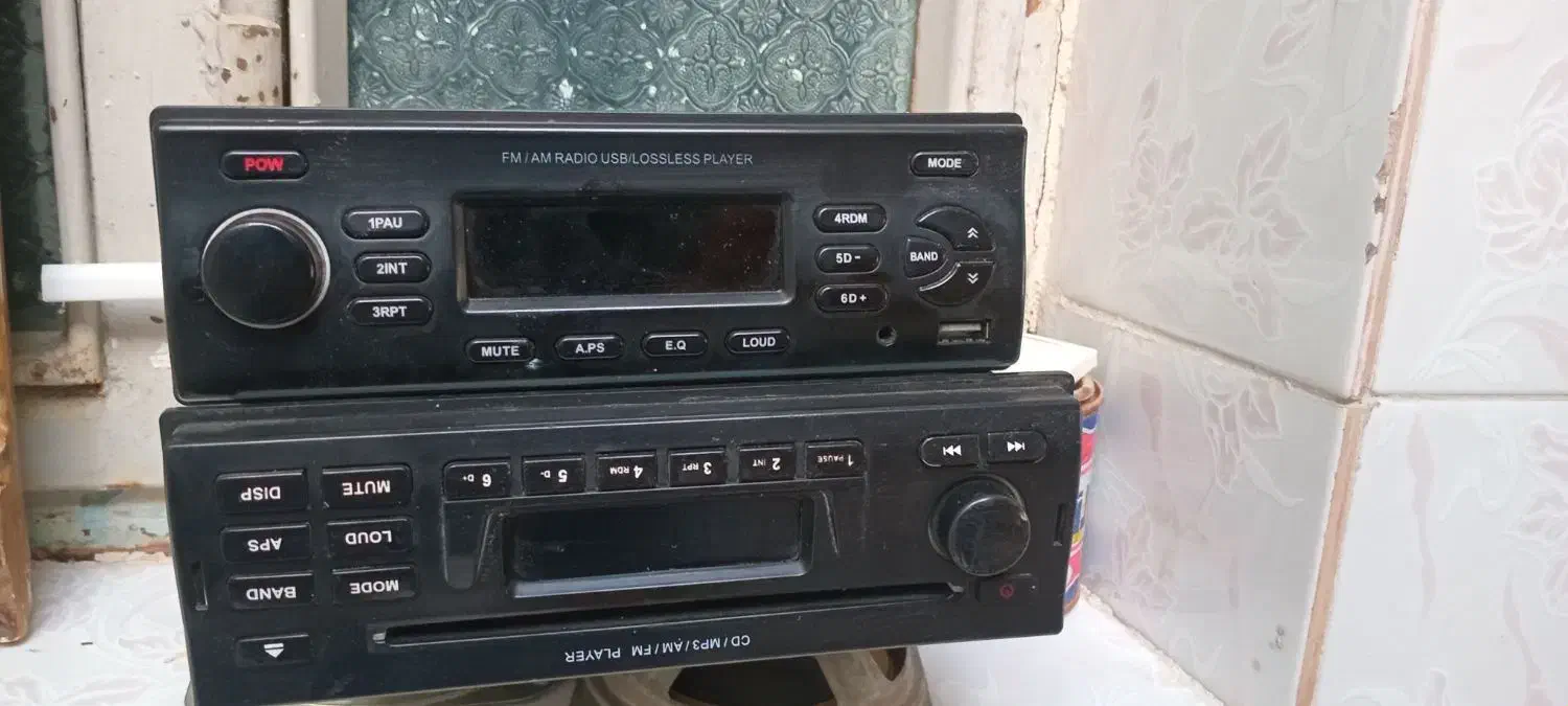 دوعدد ظبط فابریکی یکی سی دی خور یکی فلش خور|قطعات یدکی و لوازم جانبی|بروجرد, |دیوار