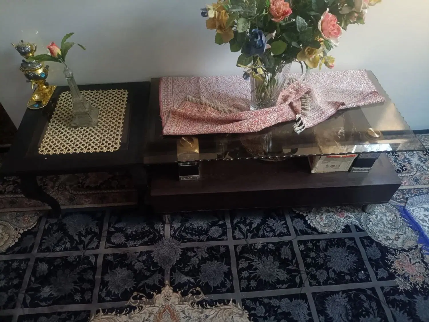 مبل ۷ نفره نیمه استیل|مبلمان خانگی و میز عسلی|تهران, اتابک|دیوار