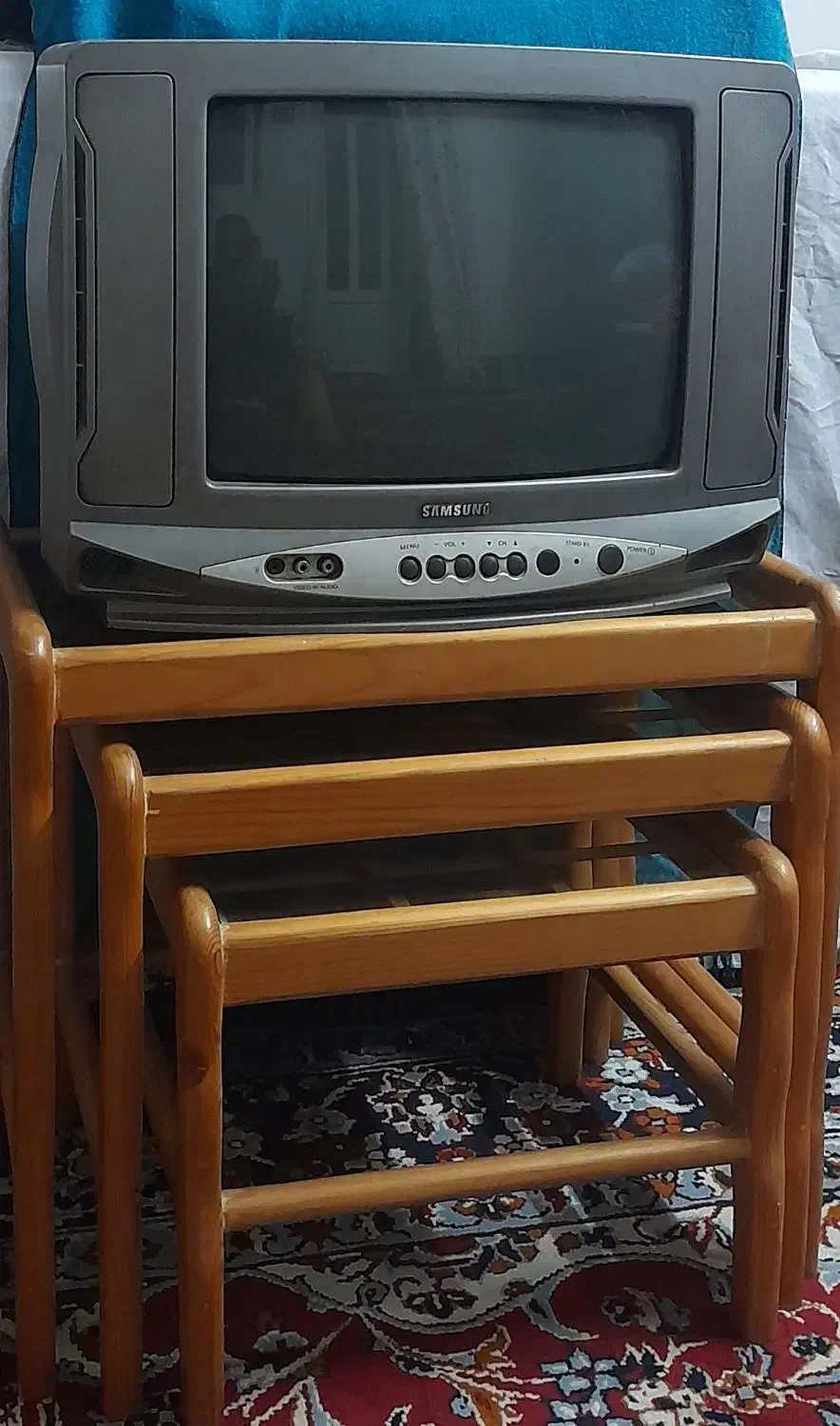 تلویزیون رنگی قدیمی ۱۴ رنگی|تلویزیون و پروژکتور|گرگان, |دیوار
