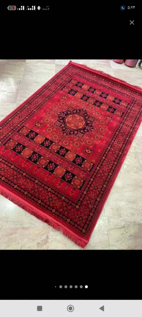 فرش لاکی جدیدترین طرح|فرش|باغستان, |دیوار