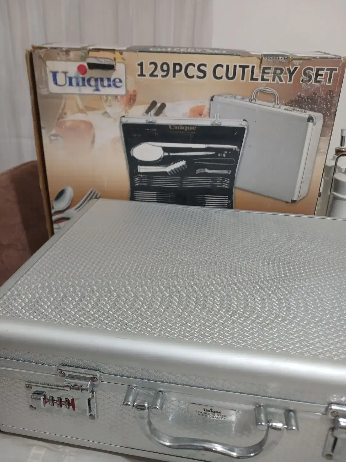 سرویس قاشق چنگال عروس ۱۸ نفره یونیک|ظروف سرو و پذیرایی|فردیس, فردیس|دیوار