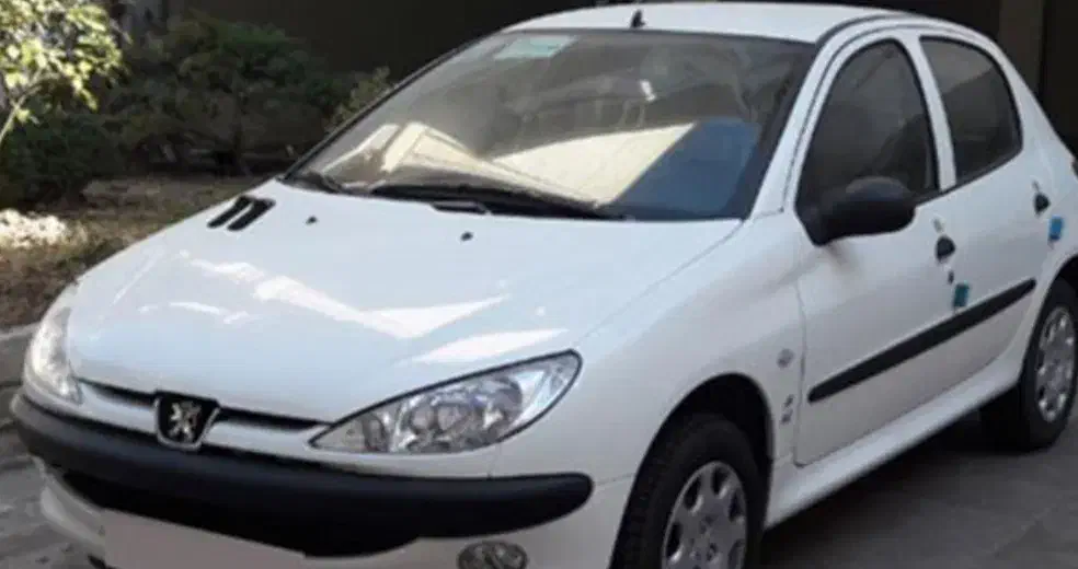 ۲۰۶تیپ ۲ سفید،بیرنگ،کم کارکرد|خودرو سواری و وانت|گلستان (تهران), |دیوار