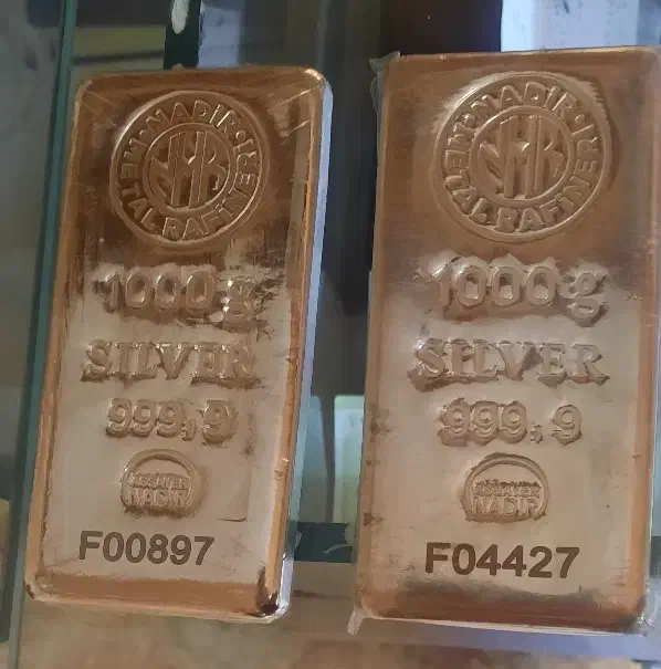 نقره شمش ندیر ترک،شمش اماراتی،ساچمه|جواهرات|تهران, بازار|دیوار