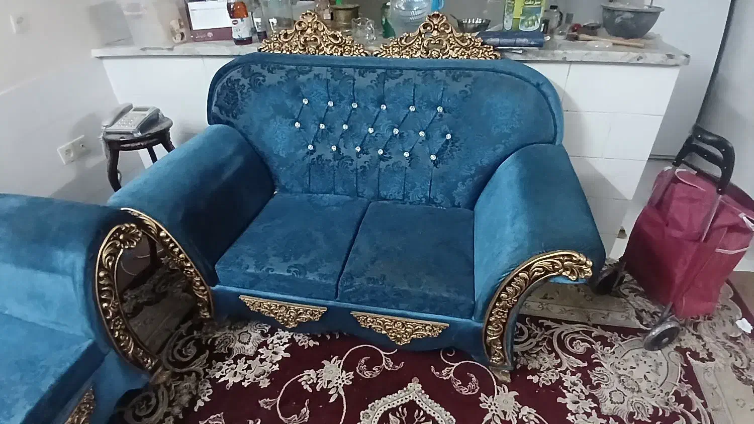 فروش مبل ۷ نفر|مبلمان خانگی و میز عسلی|یزد, |دیوار