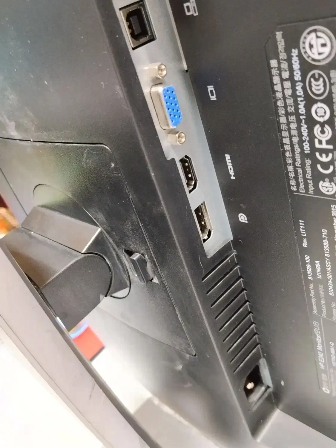 مانیتور ۲۴ اینچ اچ پی مدل hp elitedisplay E240|قطعات و لوازم جانبی رایانه|بجنورد, |دیوار