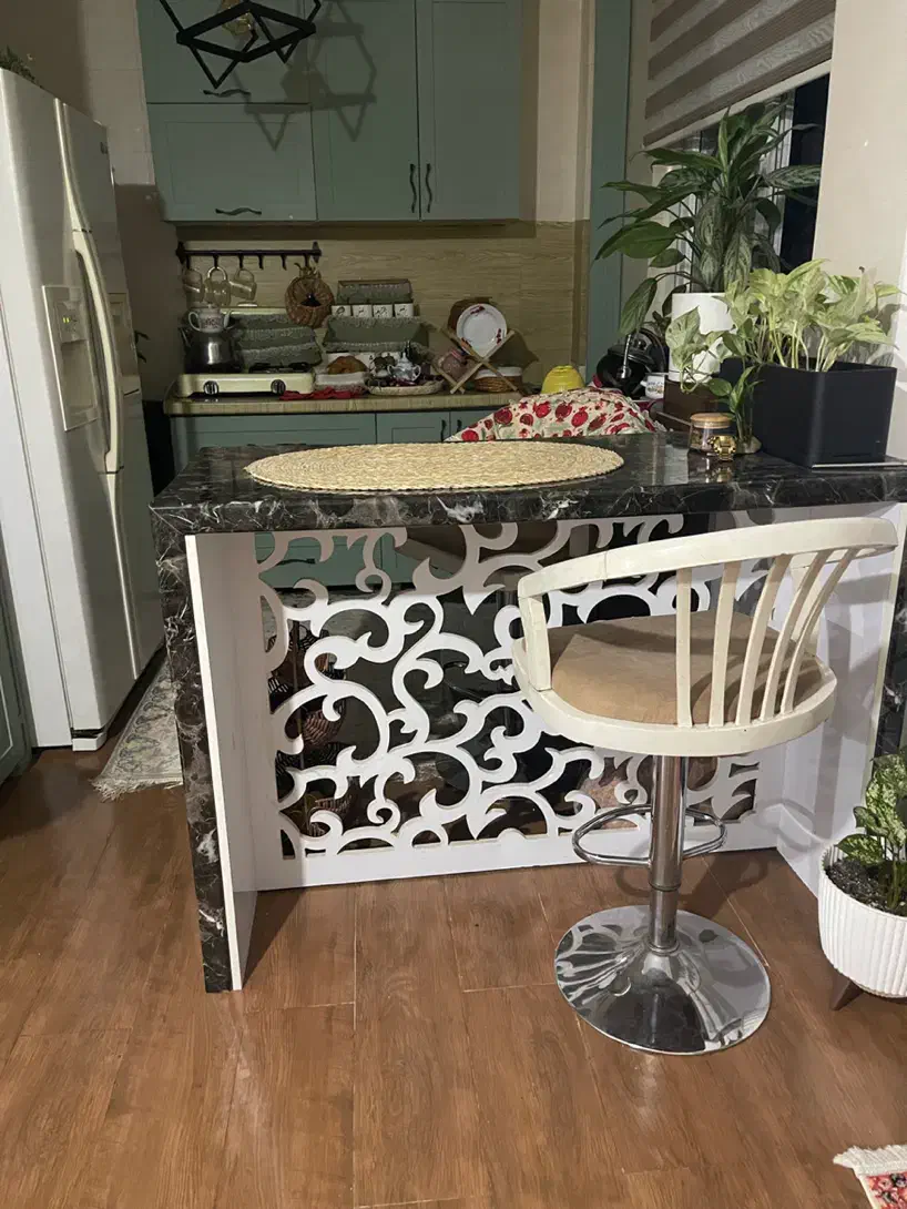 فروش جزیره آشپزخانه همراه صندلی|میز و صندلی غذاخوری|رودسر, |دیوار