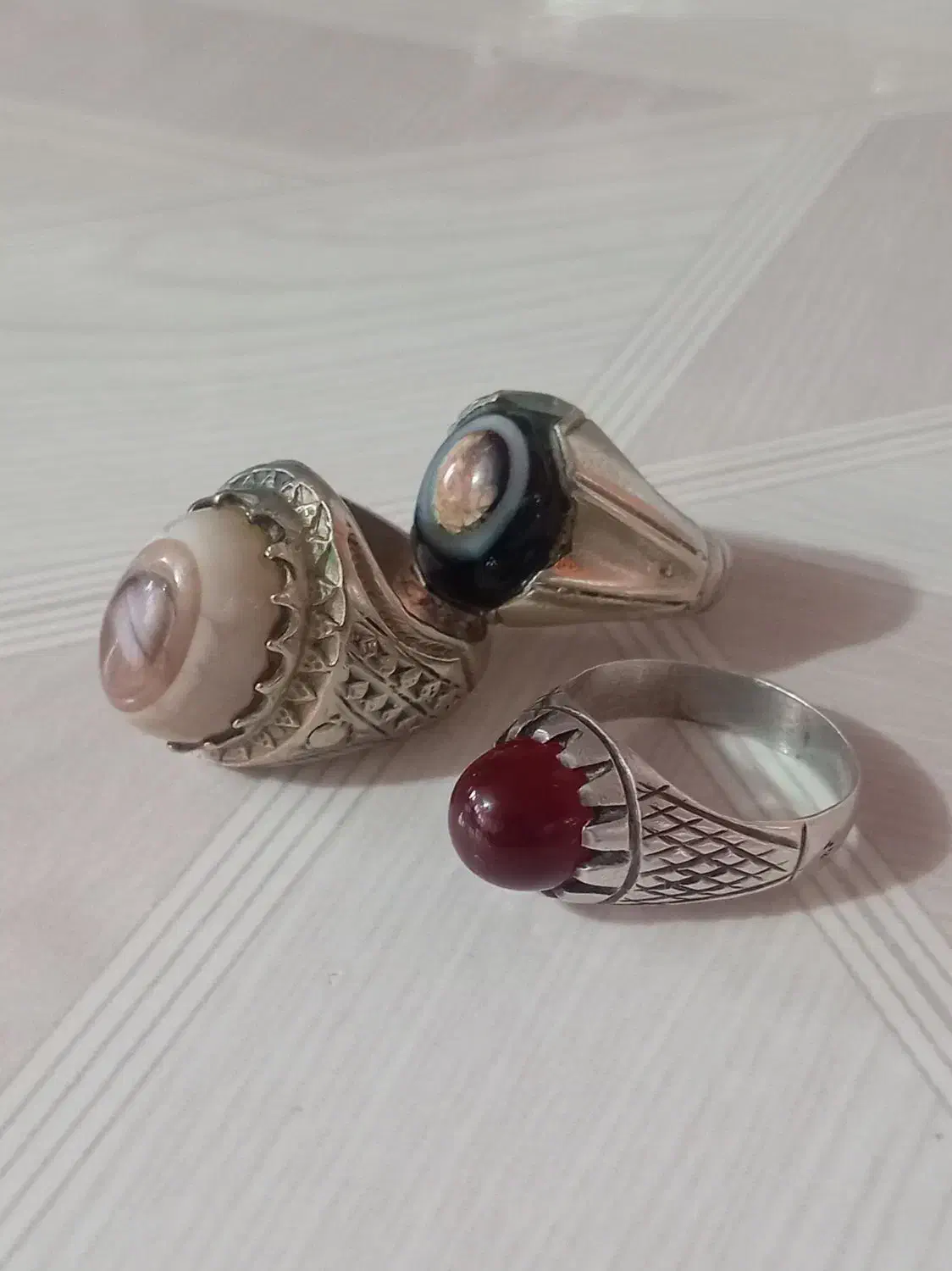 انگشتر نقره|جواهرات|نجف‌آباد, یزدانشهر|دیوار