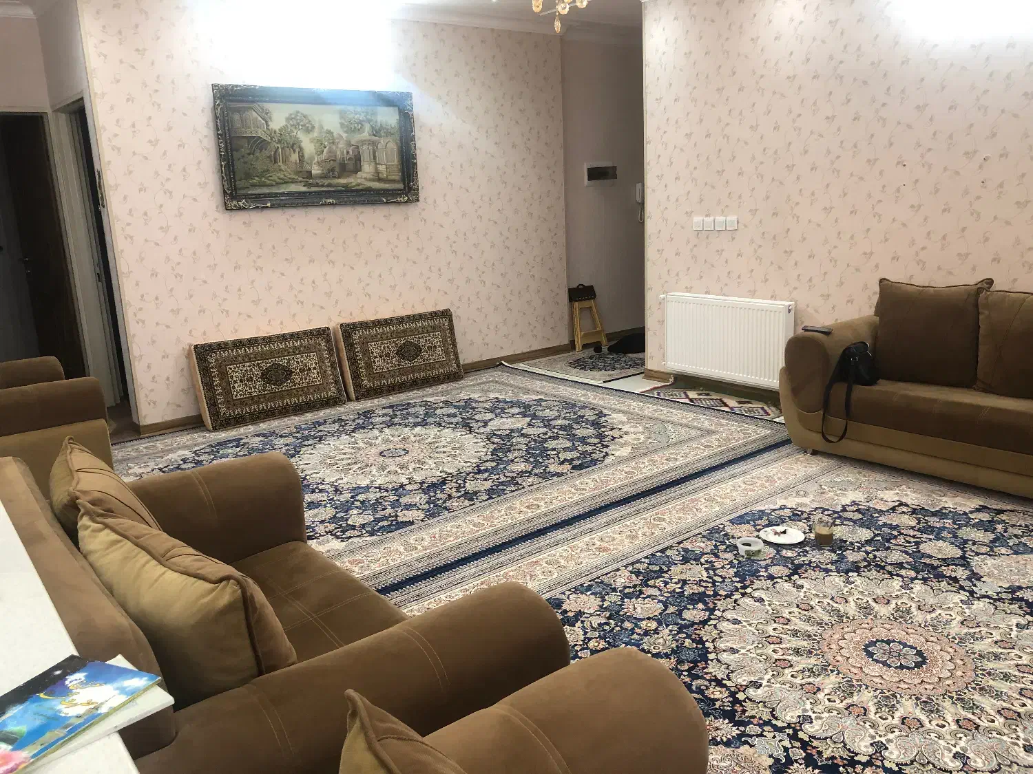 ۹۵ متر دو خوابه کیوانفر رهبر فول|فروش آپارتمان|قم, حاج زینل|دیوار