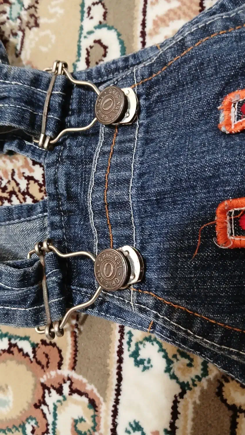 لباس سرهمی جین|کفش و لباس بچه|بابل, |دیوار