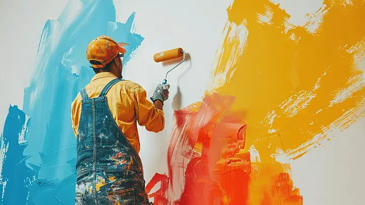 نقاشی ساختمان|خدمات پیشه و مهارت|قرچک, باقرآباد|دیوار