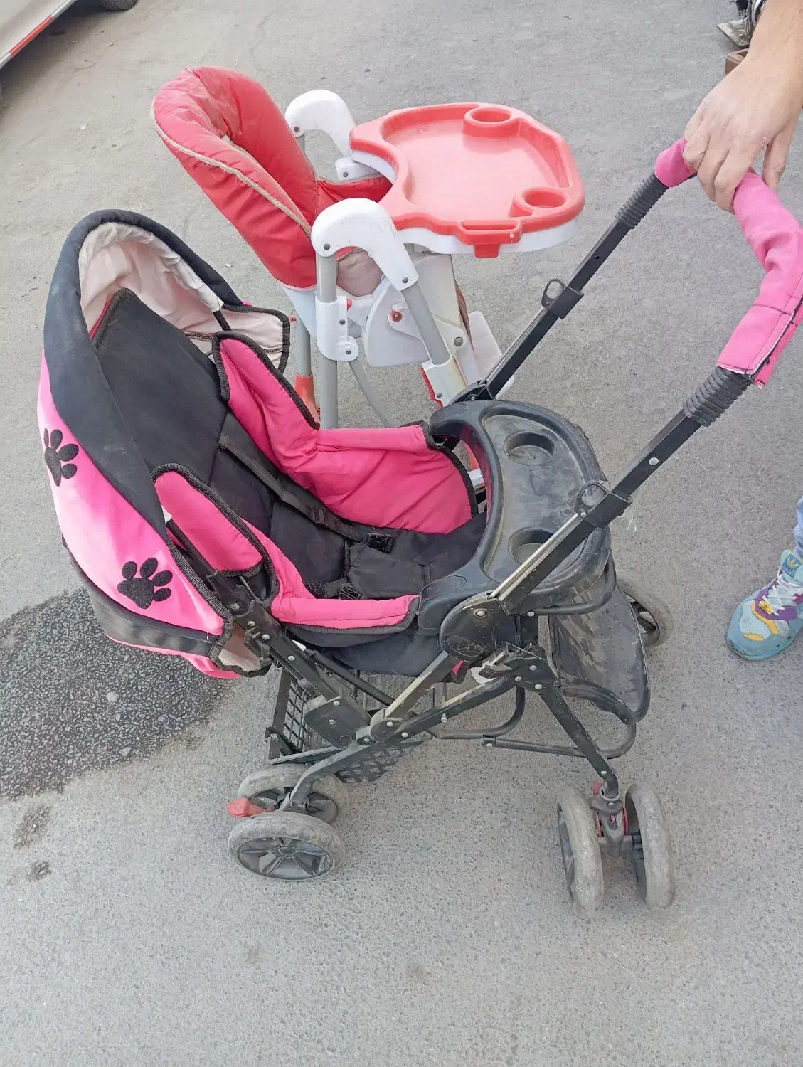 صندلی غذا خوری کودک و کالسکه|کالسکه و لوازم جانبی|اراک, |دیوار