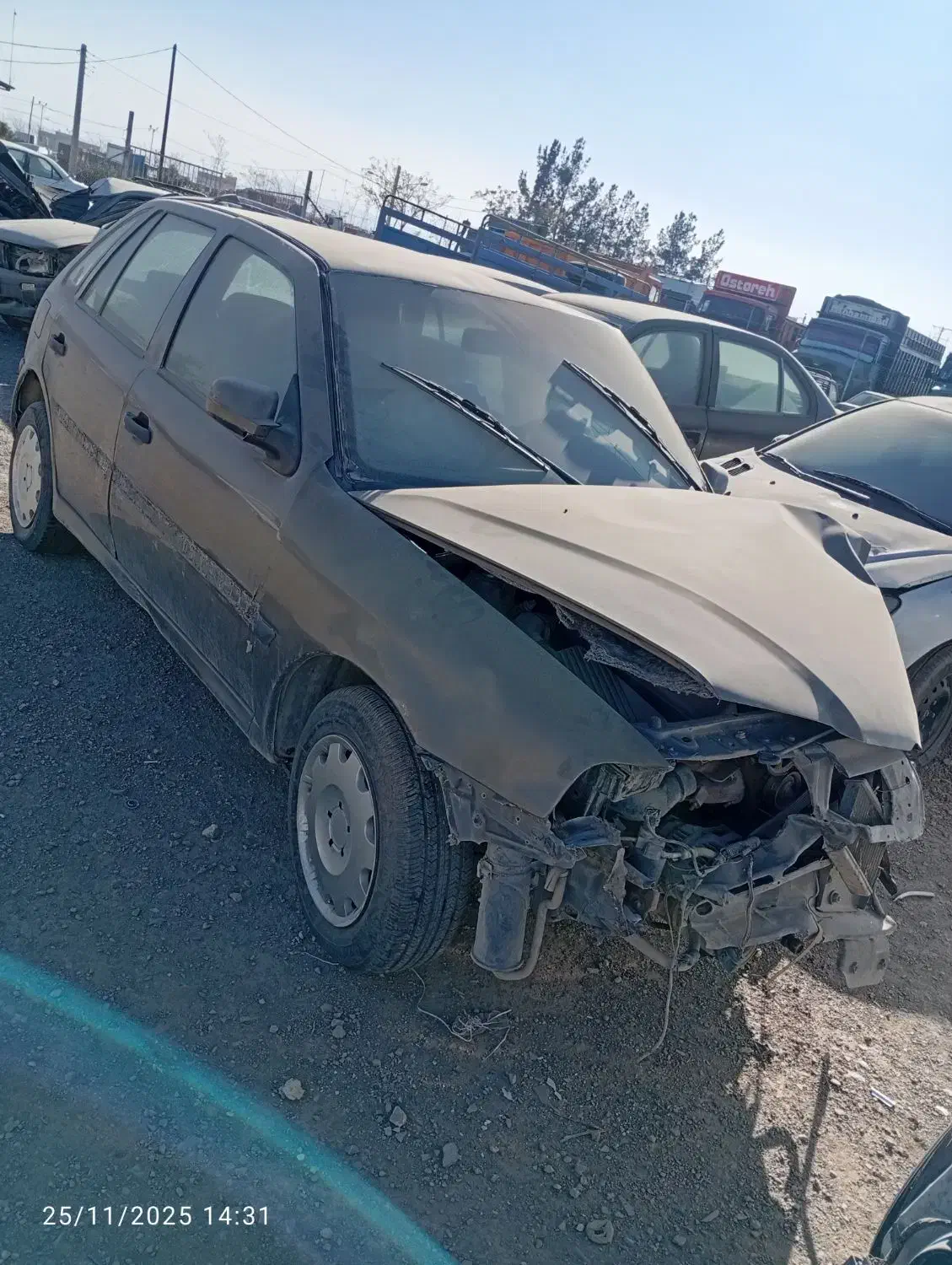 فولکس گل تصادفی،فروشی|خودرو سواری و وانت|تیران, |دیوار