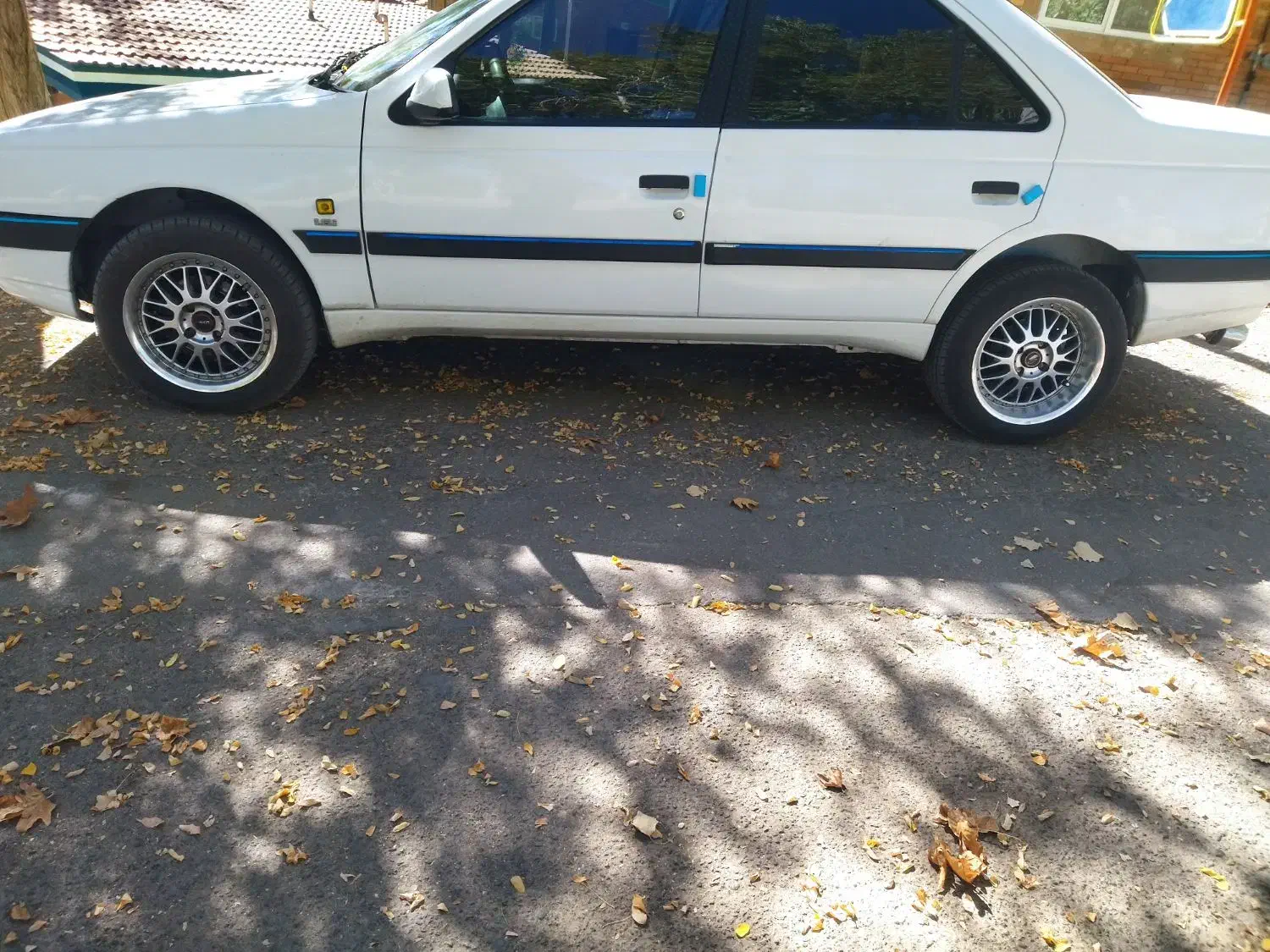 رینگ و لاستیک اسپرت سایز 16 لاستیک 90 درصد|قطعات یدکی و لوازم جانبی|چادگان, |دیوار