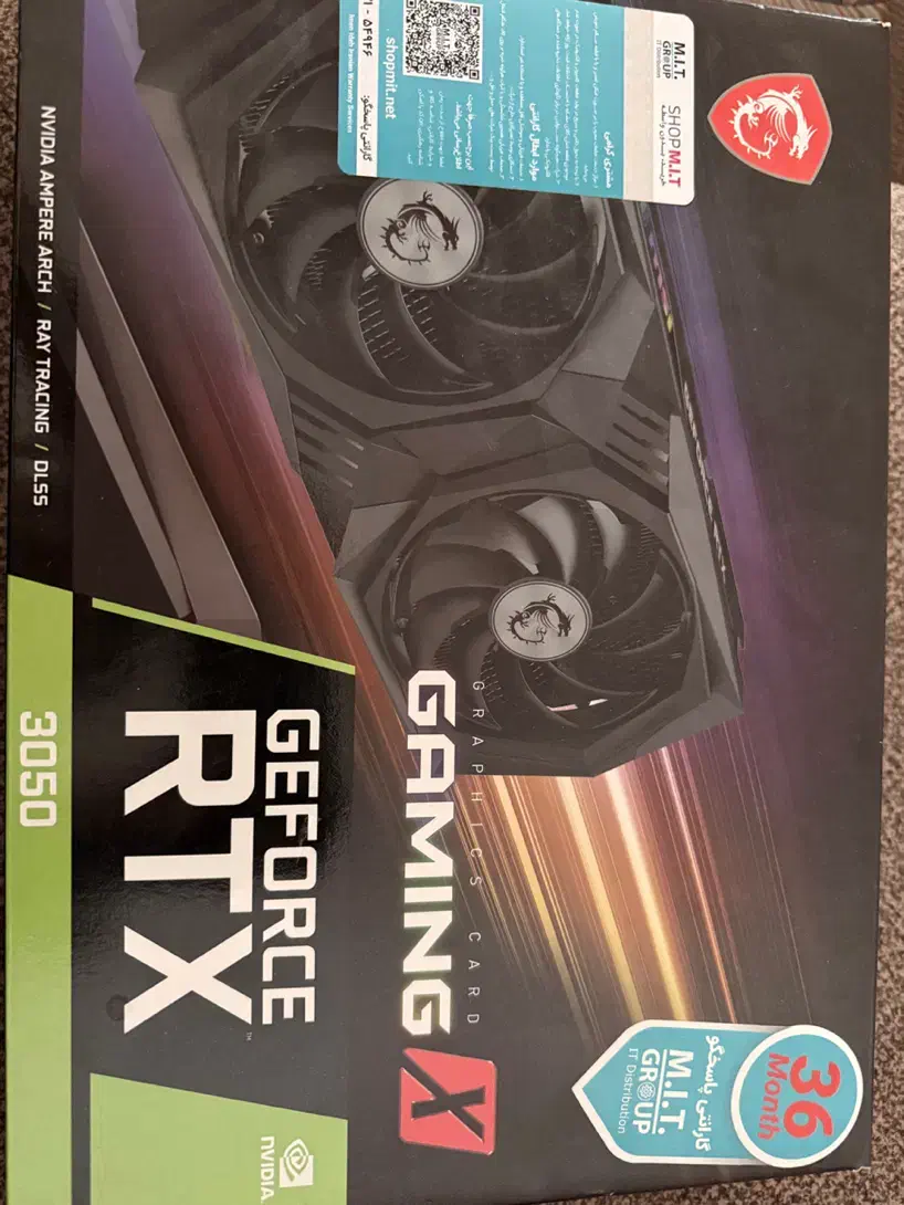 Msi rtx 3050 x gaming|قطعات و لوازم جانبی رایانه|مشهد, موسوی قوچانی|دیوار