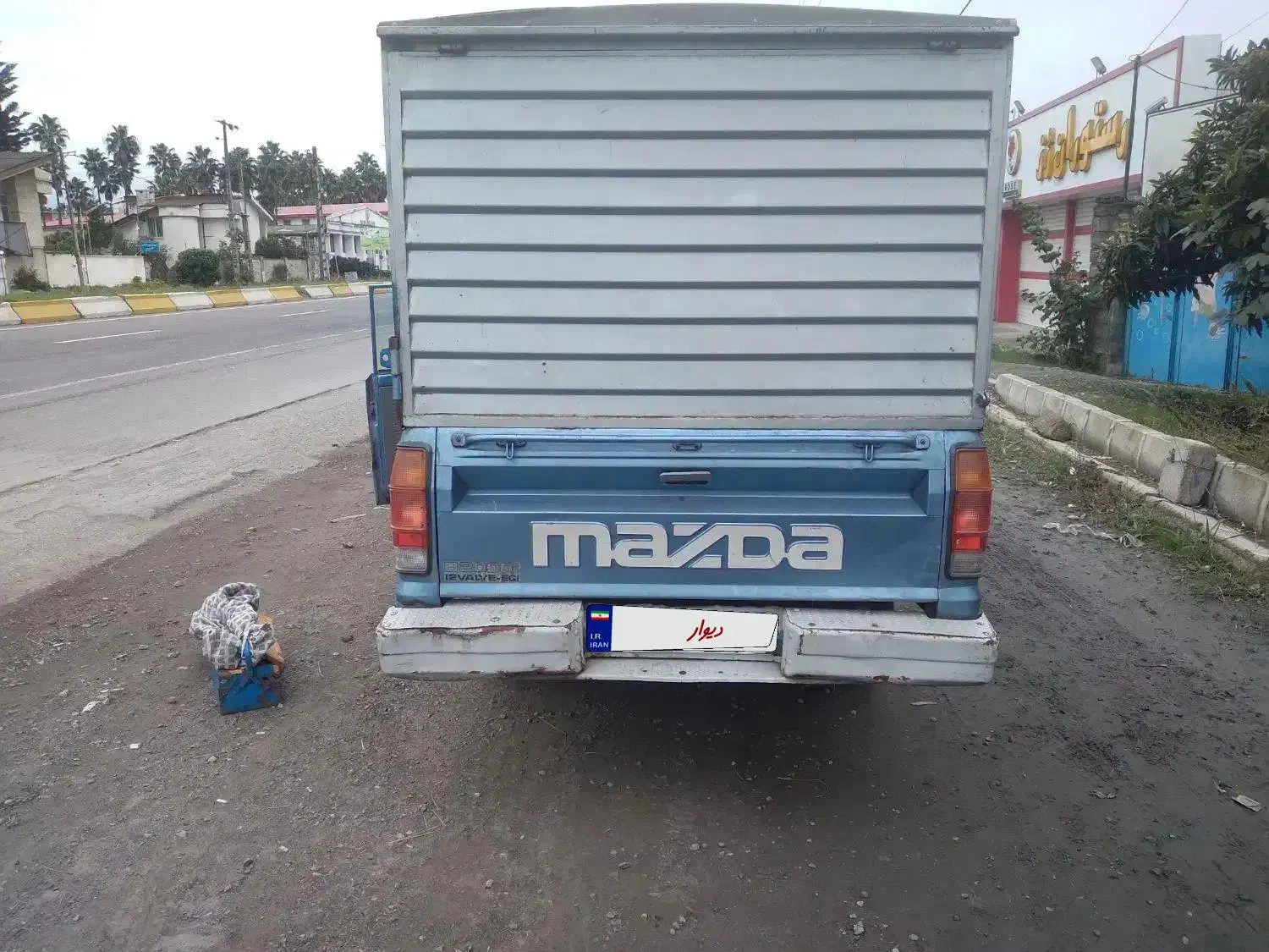 مزدا دوکابین 86 آبی، کارکرد 300 هزار|خودرو سواری و وانت|لنگرود, |دیوار