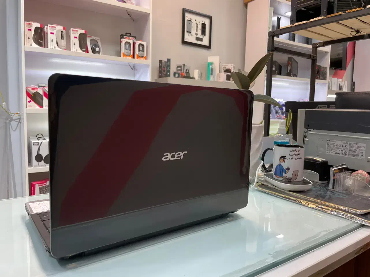 لپ تاپ ایسر  پردازنده i5 دارای حافظه سریع ssd|رایانه همراه|بجنورد, |دیوار